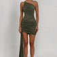 Shazia Mini Dress - Khaki