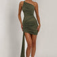 Shazia Mini Dress - Khaki