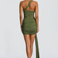 Shazia Mini Dress - Khaki