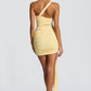 Shazia Mini Dress - Lemon