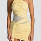 Shazia Mini Dress - Lemon