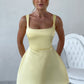 Sofie Mini Dress - Lemon