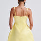 Sofie Mini Dress - Lemon