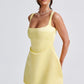 Sofie Mini Dress - Lemon