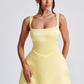 Sofie Mini Dress - Lemon