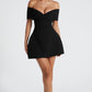 Solana Mini Dress - Black