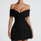 Solana Mini Dress - Black