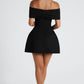 Solana Mini Dress - Black