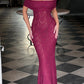 Stephanie Maxi Dress - Burgundy