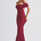 Stephanie Maxi Dress - Burgundy