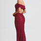 Stephanie Maxi Dress - Burgundy