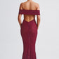 Stephanie Maxi Dress - Burgundy