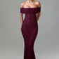 Stephanie Maxi Dress - Burgundy