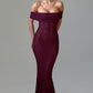 Stephanie Maxi Dress - Burgundy