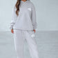 Studio Sweatpants - Light Grey/White