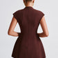 Suri Mini Dress - Brown