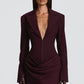 Susie Mini Dress - Plum