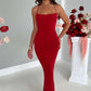 Talisa Maxi Dress - Red