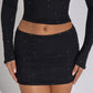 Tani Mini Skirt - Black