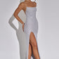 Tatum Maxi Dress - Silver