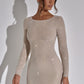 Tennesse Mini Dress - Nude