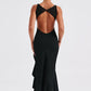 Theadora Maxi Dress - Black
