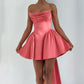 Trinity Mini Dress - Coral Pink