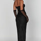 Trixie Maxi Dress - Black Sparkle