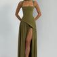 Tullulah Maxi Dress - Deep Olive