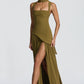 Tullulah Maxi Dress - Deep Olive