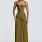 Tullulah Maxi Dress - Deep Olive