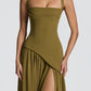 Tullulah Maxi Dress - Deep Olive