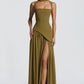 Tullulah Maxi Dress - Deep Olive
