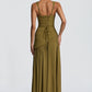 Tullulah Maxi Dress - Deep Olive