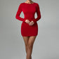 Una Mini Dress - Red
