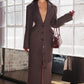 Ursula Coat - Plum Brown