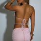 Valencia Top - Baby Pink Sparkle