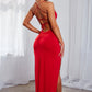 Victoria Maxi Dress - Red