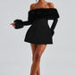Villanelle Mini Dress - Black