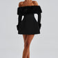 Villanelle Mini Dress - Black