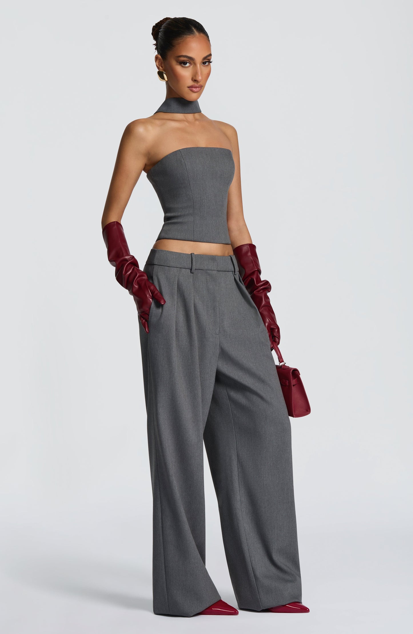 Vinnie Scarf - Grey Marl