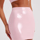 Violet Mini Skirt - Pink