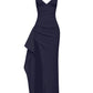 Violetta Maxi Dress - Navy