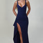 Violetta Maxi Dress - Navy