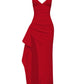 Violetta Maxi Dress - Red