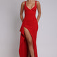 Violetta Maxi Dress - Red