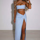Vivianna Maxi Skirt - Baby Blue