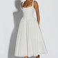 Vivienne Midi Dress - Ivory Sparkle