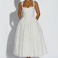 Vivienne Midi Dress - Ivory Sparkle