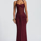 Vixen Maxi Dress - Cherry Lacquer